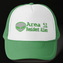 Area 51 Resident Alien hats
