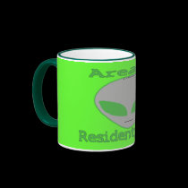 Area 51 Resident Alien mugs