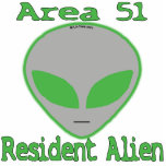 Area 51 Resident Alien Photo Cut Out