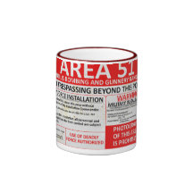 Area 51 Sign Mug