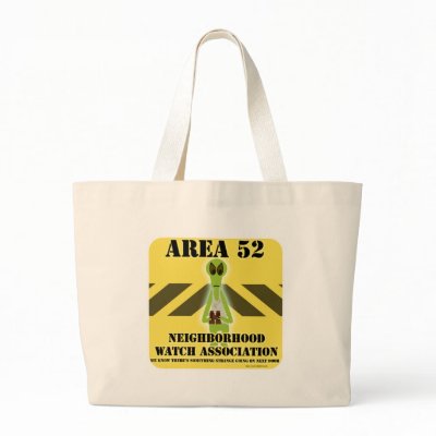 Area 52 Alien Style Bags by Touristfort