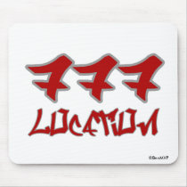 Area Codes Mouse Pad