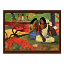Arearea By Gauguin Paul (Best Quality) Post Card