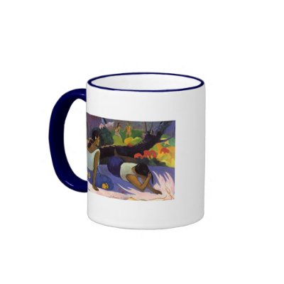 'Arearea no Varua Ino' - Paul Gauguin Mug by SolPacifico