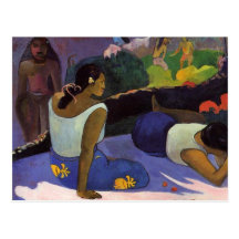 'Arearea no Varua Ino' - Paul Gauguin Postcard