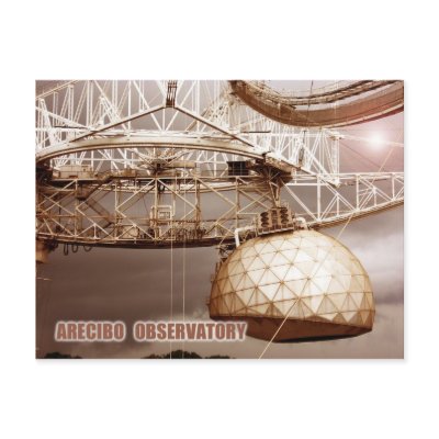 Arecibo Observatory, Puerto Rico Post Cards by HTMimages
