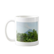 Arenal Volcano, Costa Rica. Coffee Mugs