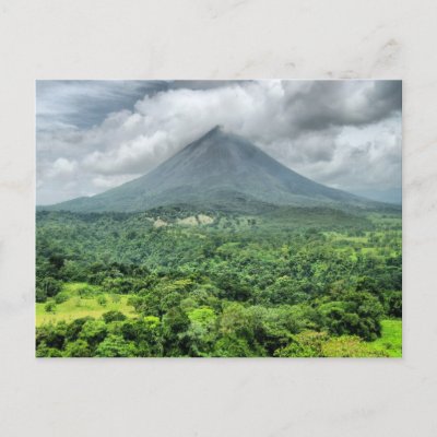 Volcano Postcard