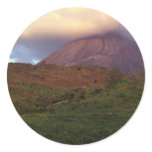Arenal volcano, Costa Rica Round Stickers