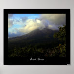 Arenal Volcano Poster