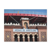 Arenas de Barcelona Spain Postcard