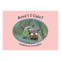 Aren't I Cute Caterpillar Bug Business Card Template