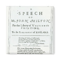 Areopagitica'  a speech of John Milton Magnets