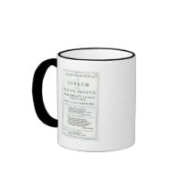 Areopagitica'  a speech of John Milton Coffee Mugs