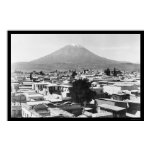 Arequipa and Mount Misti in Peru 1890 Print