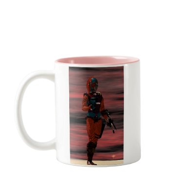 ARES - CYBORG COFFEE MUGS by bulgan_lumini