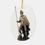 ARES GREEK WARRIOR GOD STATUE ORNAMENT