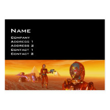 ARES IN THE DESERT OF HYPERION BUSINESS CARD