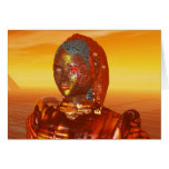 ARES IN THE DESERT OF HYPERION CARD