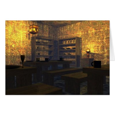 Areth  Dining Hall Card by jasonmit