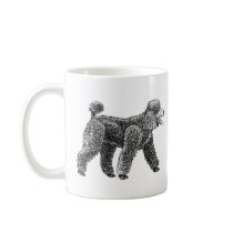 Arf-Arf Standard Poodle Coffee Mug