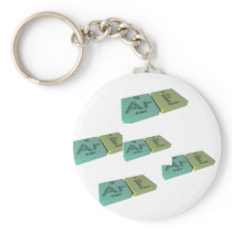 Arf as Ar Argon and F Fluorine Keychains