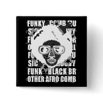 art, artwork, cool, design, disco, funk, funny, graffiti, graphic, music, pop, rap, soul-music, street, vintage, hip-hop, soul, hiphop, 70s, dancing, Button with custom graphic design