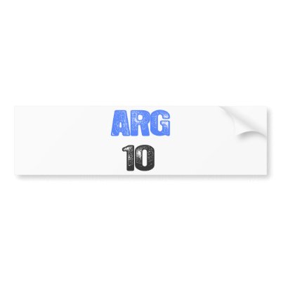 ARG 10! BUMPER STICKERS by angeria