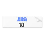 ARG 10! BUMPER STICKERS