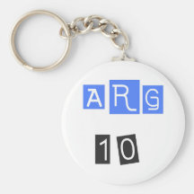 ARG 10! Cool sports design! Keychains