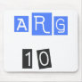 ARG 10! Cool sports design! Mouse Pad