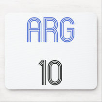Argentina 10 design! mouse pads