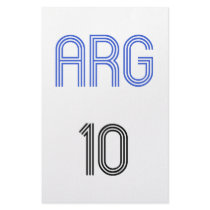 Argentina 10 design! custom stationery
