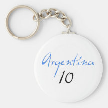 Argentina 10! key chains