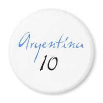 Argentina 10! refrigerator magnets