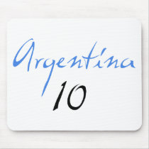 Argentina 10! mouse pad
