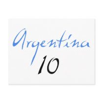 Argentina 10! postcards