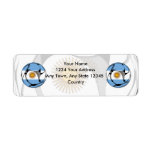 Argentina #1 custom return address label
