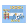 Argentina 32 qualifying countries Futbol ball gift Post Cards
