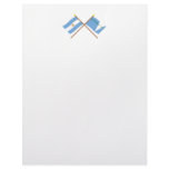 Argentina and Formosa Crossed Flags Personalized Letterhead
