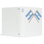 Argentina and La Pampa Crossed Flags binders