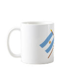 Argentina and La Pampa Crossed Flags Mug