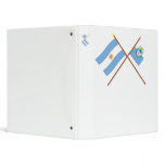 Argentina and Mendoza Crossed Flags Binder