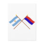 Argentina and Misiones Crossed Flags Post Cards