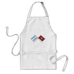 Argentina and Salta Crossed Flags Apron