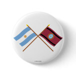 Argentina and Salta Crossed Flags Pin