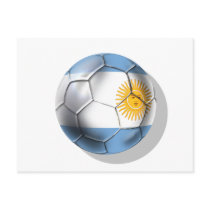 Argentina Argentine Soccer Ball Shirts postcards by SoccerJersey Argentina Argentine Soccer Ball Shirts postcards