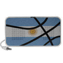 Argentina Basketball Doodle Speaker