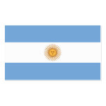 Argentina Business Card Template