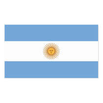 Argentina Business Card Template